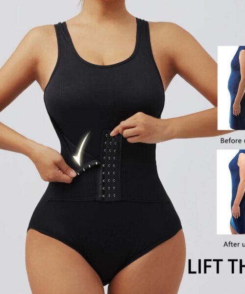 Effortless 3-Row Front-Hook Core Holdwear Bodysuit - Image 4
